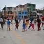 En Villa El Salvador, vecinos y niños construyen un espacio amigable y seguro para la infancia